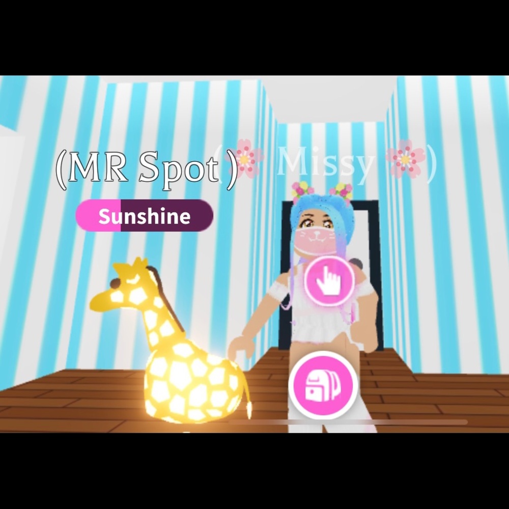 Adopt me Neon giraffe